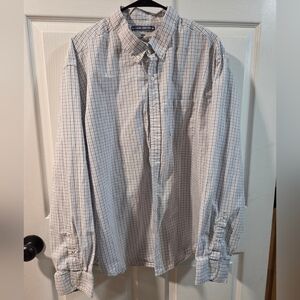 Old Navy Men's Checkered Button Down Shirt